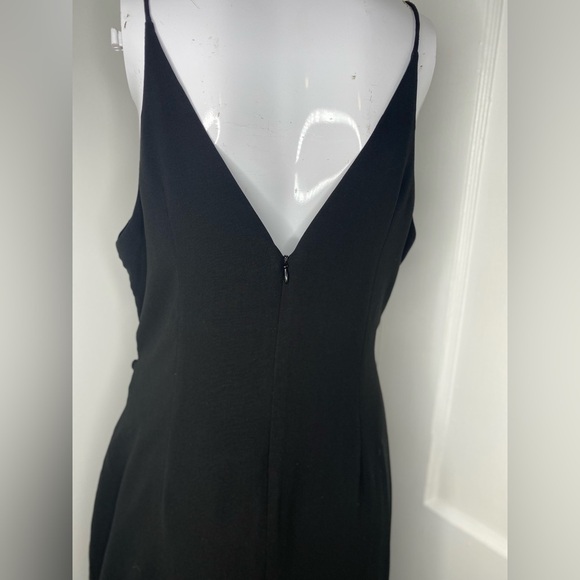 C/MEO COLLECTIVE NWT Presence Midi Elegant Black Sleeveless Dress - Picture 7 of 13